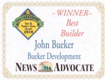 Peoples Choice Award Winner 2010 for Best Builder - Manistee, Michigan